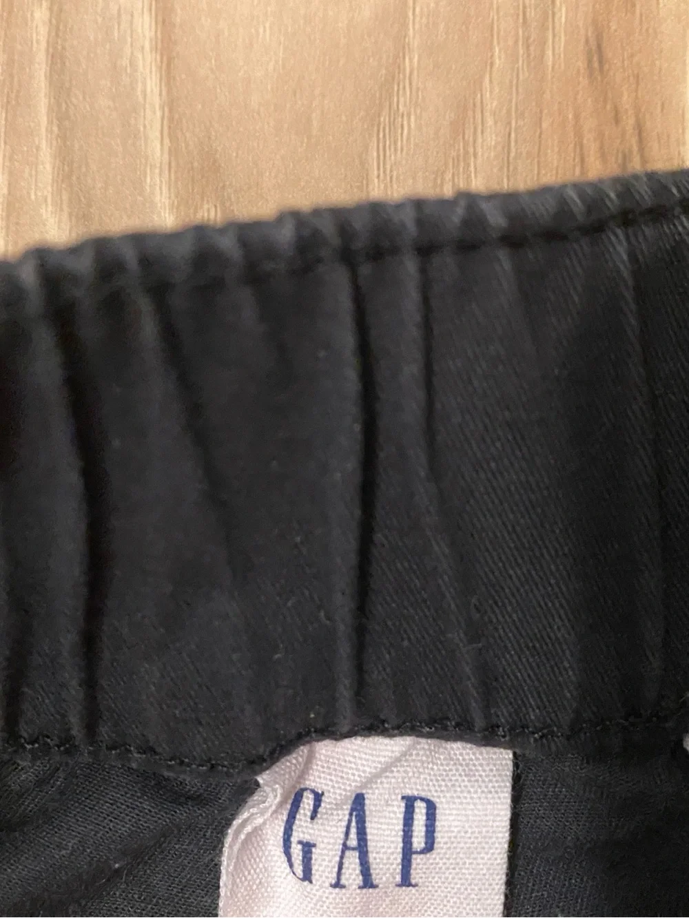 GAP Black Wide-Leg Pants